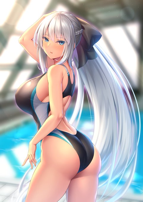 モルガンとプールデート
#FGO 