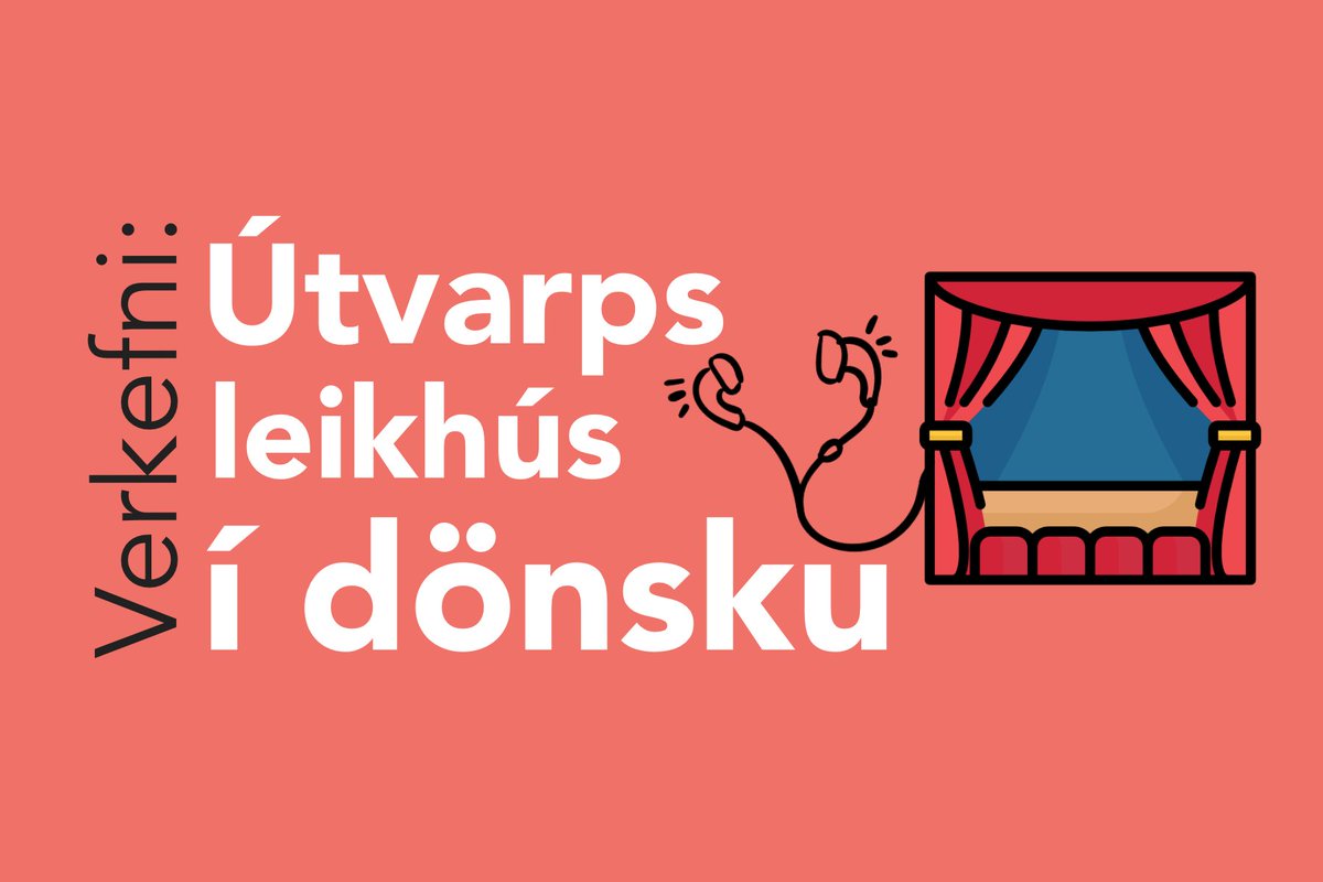 Hot off the press; Síðustu tvær vikur prófaði ég verkefni í dönsku þar sem nemendur búa til útvarpsleikhús! Ótrúlega skemmtilegt þó ég segi sjálfur frá. #menntaspjall 
helgireyr.com/verkefni-utvar…