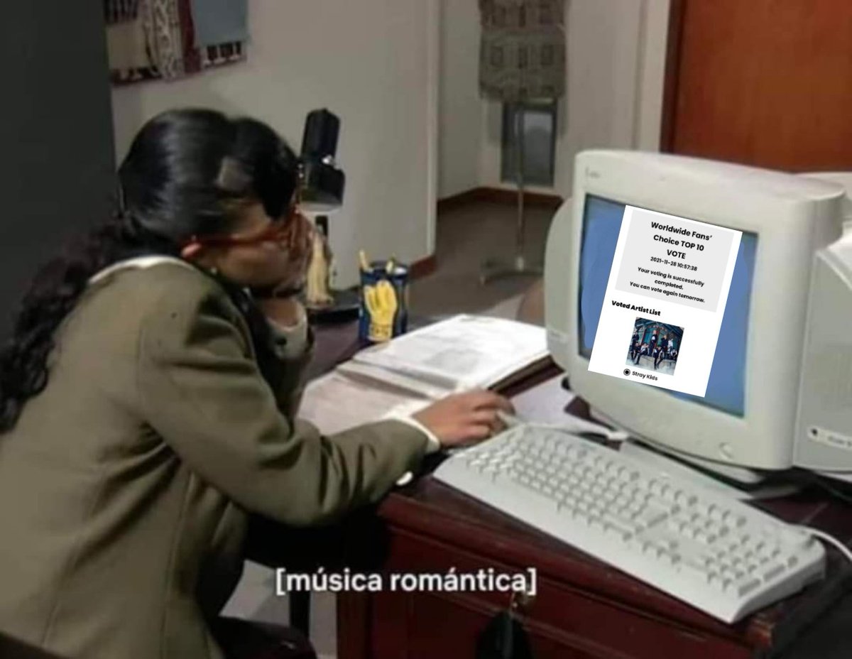 skz_votaciones_'s tweet photo. Betty la fea ya se unió al fandom y se toma el tiempo de votar por @Stray_Kids en los MAMA
¿Tu ya lo hiciste? Por favor participa en las 3 masivas del día y también vota por Felix.

📎https://t.co/hL0mQtLCan
Felix
📎https://t.co/ewFAgYbFbx

#straykids #MAMAVOTE https://t.co/ZjpQvMyDJA