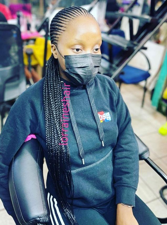 lorraineshair1's tweet photo. #straightbackcornrows #braamfontein #jhb #joburgsalon #viral #Girlztalkza #girltalk  #braids #knotlessbraids #cornrows R350  with my hairps contact  Lorraine  on 078 244 2815 https://t.co/lKa7crZjD5