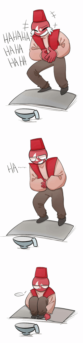 zhenkong2001's tweet photo. #CountryHumans 
#countryhumansTurkey
#countryhumansGreece
越画越丑…… https://t.co/EfST1TRK7Y