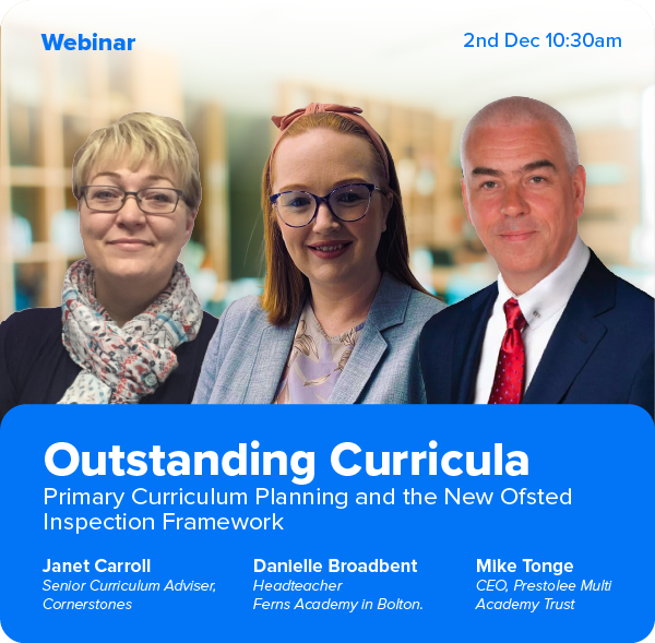 Headteacherchat's tweet photo. What does an outstanding #PrimaryCurriculum look like?
@ZenEducateโs webinar on 2nd Dec 10:30am with @Cornerstonesedu aims to help you prepare!
Register here, or if you're not able to join us, still sign up to receive the recording๐
https://t.co/BxLy71k6OK
#ZenEducate https://t.co/QuMRUwFRgn