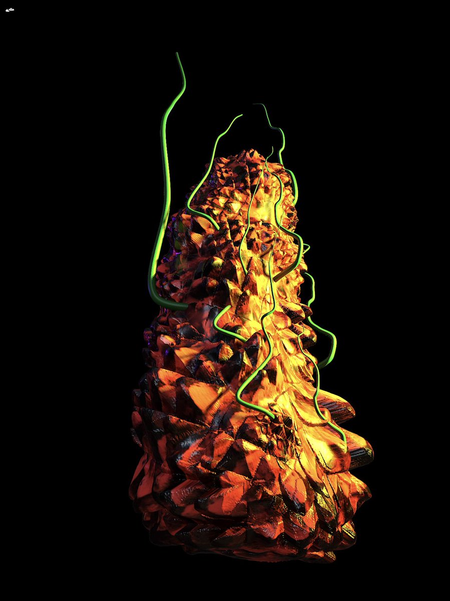 Metapods_NFT's tweet photo. The Metapods are real! 
Fire trait.
-
#3dart #nomadsculpt #ipad #3Dnft
#themetapods #metapods #metapodsnft #nft #nftart #nftcollectibles #boredapeyachtclub #cryptoartist #nftcommunity #nftcollector #opensea #rarible #superrare #newnft #nftdrop https://t.co/1b9aaPzJHm