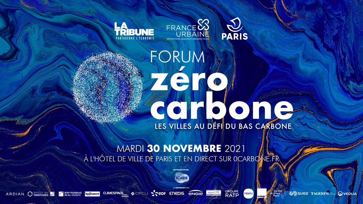 jc_tortora's tweet photo. Nous vous attendons ce mardi au #ForumZéroCarbone à l’Hôtel de Ville de Paris avec nos intervenants 
 @Aurelie_JEAN  @bertrandpiccard 
@RobinRivaton 
en partenariat avec @Paris &amp; @France_urbaine https://t.co/FfI1ZBNkbz