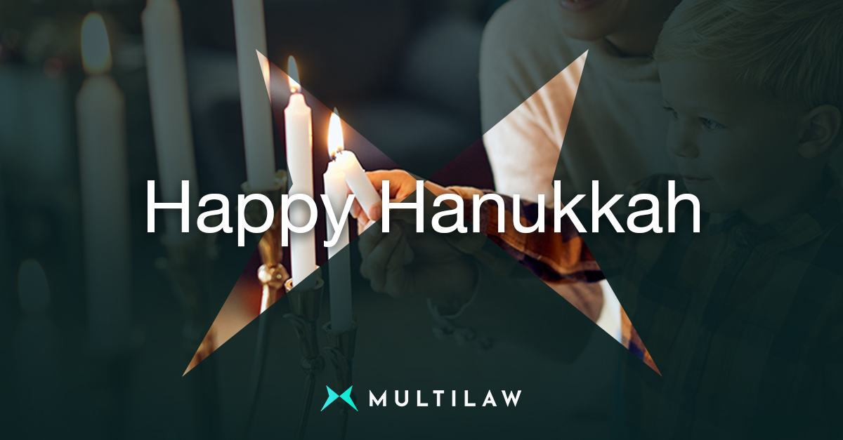 Multilaw's tweet photo. Wishing all our friends and colleagues celebrating a very happy #Hanukkah #Hanukkah2021 https://t.co/TMO9qXxXCN