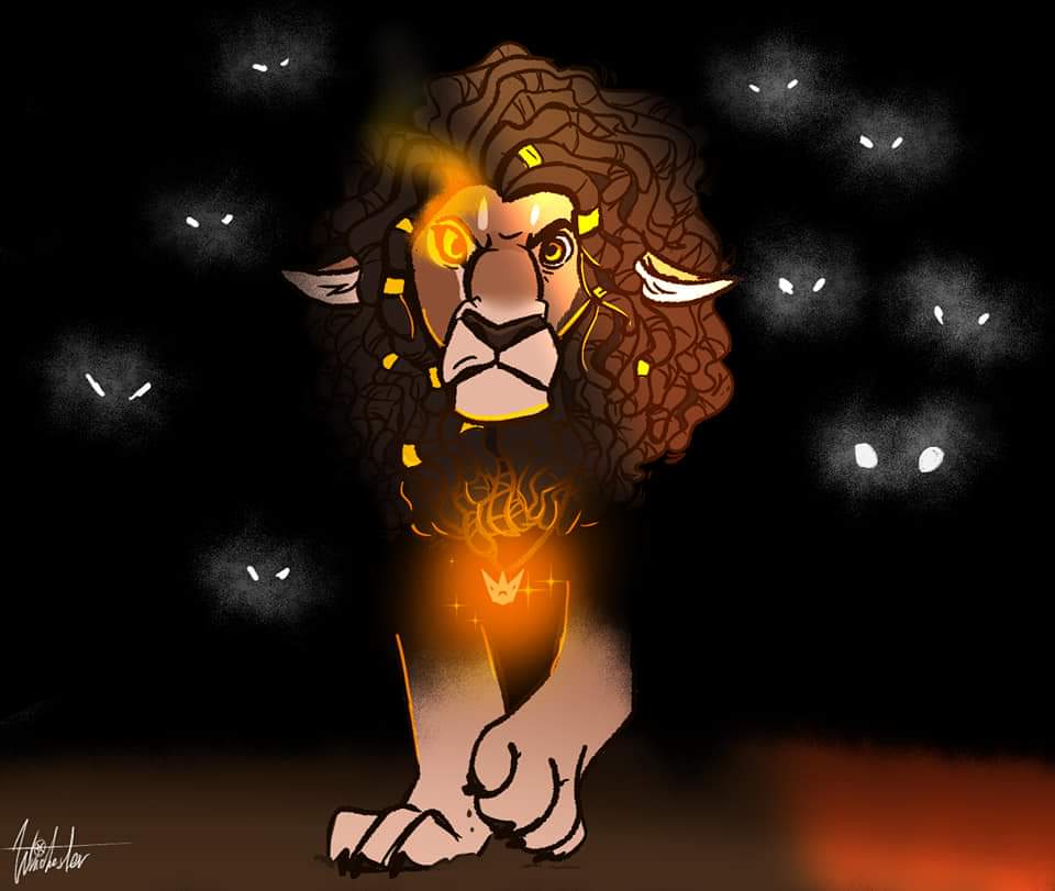 DARAPseries's tweet photo. Did Daniel not die in the Lions den because God saved him? Or did he have the ability to change into a lion 🦁? 
#darap #darkrapture #digitalart #mythology #daniel #werewolf #werebeast #artwork #biblicalreference https://t.co/dmiTxb6ODy
