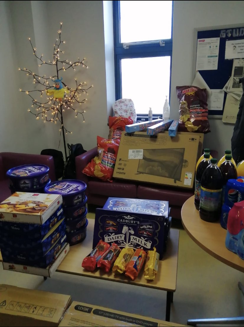 Today we hand delivered 5 televisions that QE hospitals safari children’s ward needed for children of the ward. 

We raised £1207 in total.After purchasing the tv’s we had £130 remaining, so we decided to spend it on getting food, drinks and sweets for the staff and the children.