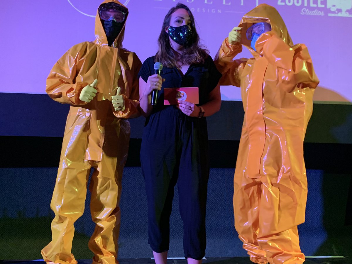 YesReallyAngel's tweet photo. Itβs my 4th year MCing the Cape Town 48hr Film Festival #48hfpcpt
we skipped 2020 and this year is a biohazard β£οΈ https://t.co/AEShalrawF