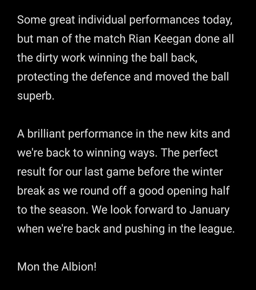 EkAlbion's tweet photo. Full Time Result:

Argyle Wanderers 0-6 EK ALBION 

⚽⚽⚽ @mattashelby
⚽ @purves_simon
⚽ @MatthewOHare11
⚽ @scottwhyte97

⭐ @KeeganRian ⭐ https://t.co/LaFPU5i3lO