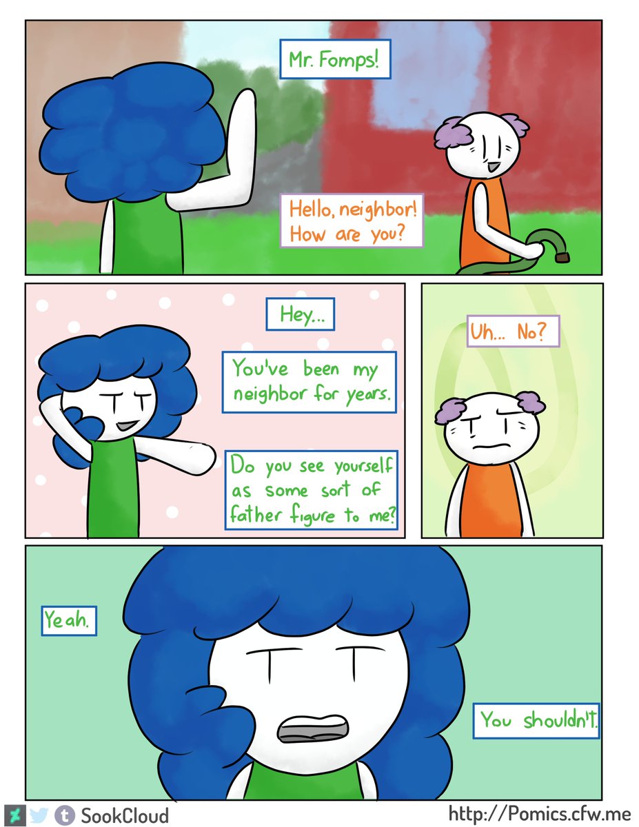 SookCloud's tweet photo. They are neighbors
#webcomic #pomic https://t.co/r5oMxJSVfC