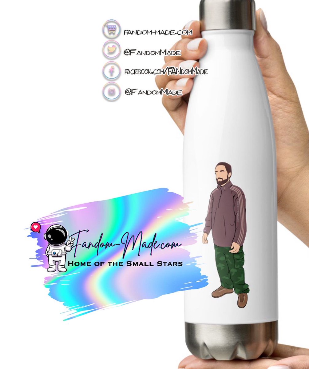 FandomMade's tweet photo. Where are our #RobertPattinson #fans at? This design is available on water bottles, #bags and #shirts donโt miss our sale #shopsmall today. #RobsOnePercent https://t.co/meSJca1X7w