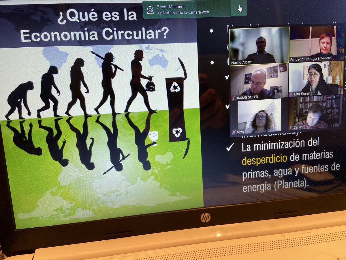 EcoEmocional's tweet photo. En el @IRecerEECP de @funecoemocional investigamos y nos formamos para tomar conciencia de los grandes retos que debemos afrontar como individuos y sociedad así como el impacto emocional que tienen. Gracias #NachoAlbert por tu exposición. #economiacircular #valores #emociones https://t.co/vknuFTXfGE