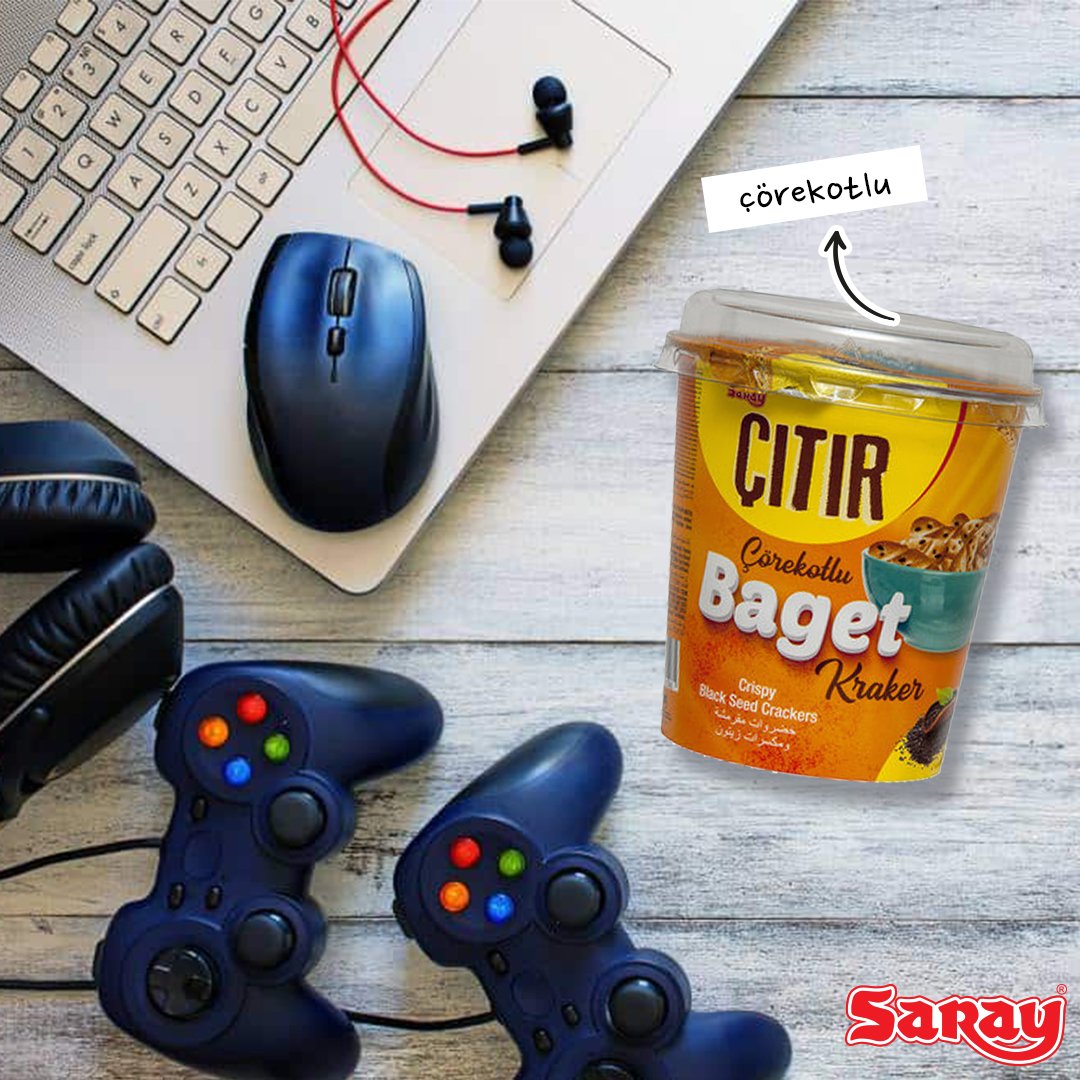 Çörekotlu Saray Çıtır Baget kraker; açlığını bastırmanın en lezzetli ve pratik yolu 🤗 

#Saray #SarayBisküvi #Çıtır #ÇıtırKraker #SarayÇıtırKraker #Kraker #oyun #oyunkeyfi #gamer #atıştırmalık #lezzetliatıştırmalık