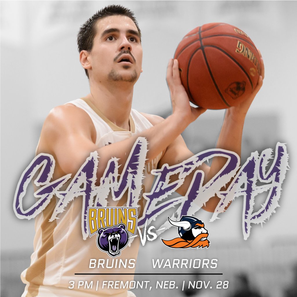 Bellevue Bruins (@bubruins) on Twitter photo 🏀 GameDay 🏀
<a href="/BellevueMBB/">Bellevue Basketball</a> (6-4)
🆚
<a href="/Midland_Hoops/">Midland University Men's Basketball</a> (7-3)
🕒 - 3:00 PM
📍 - Fremont, Neb.
🏟️ - Wikert Event Center
📊 - rb.gy/wtxz8m
📺 - rb.gy/giavnr
#NAIAMBB #BUBruins #BruinHoops #Gameday 🏀 GameDay 🏀
<a href="/BellevueMBB/">Bellevue Basketball</a> (6-4)
🆚
<a href="/Midland_Hoops/">Midland University Men's Basketball</a> (7-3)
🕒 - 3:00 PM
📍 - Fremont, Neb.
🏟️ - Wikert Event Center
📊 - rb.gy/wtxz8m
📺 - rb.gy/giavnr
#NAIAMBB #BUBruins #BruinHoops #Gameday