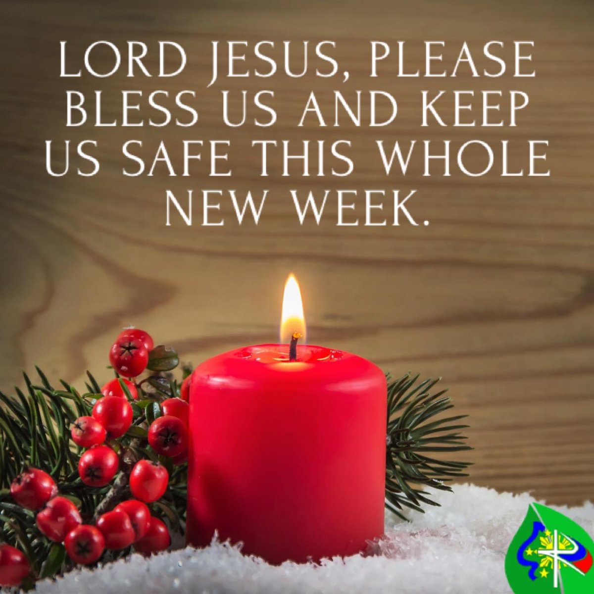 katolikongpinoy's tweet photo. LORD JESUS, please bless us and keep us safe this whole new week. 🙏 #WeeklyCandle
#Adbiyento2021 #Advent2021 #KatolikongPinoy https://t.co/RyYA5EapRQ