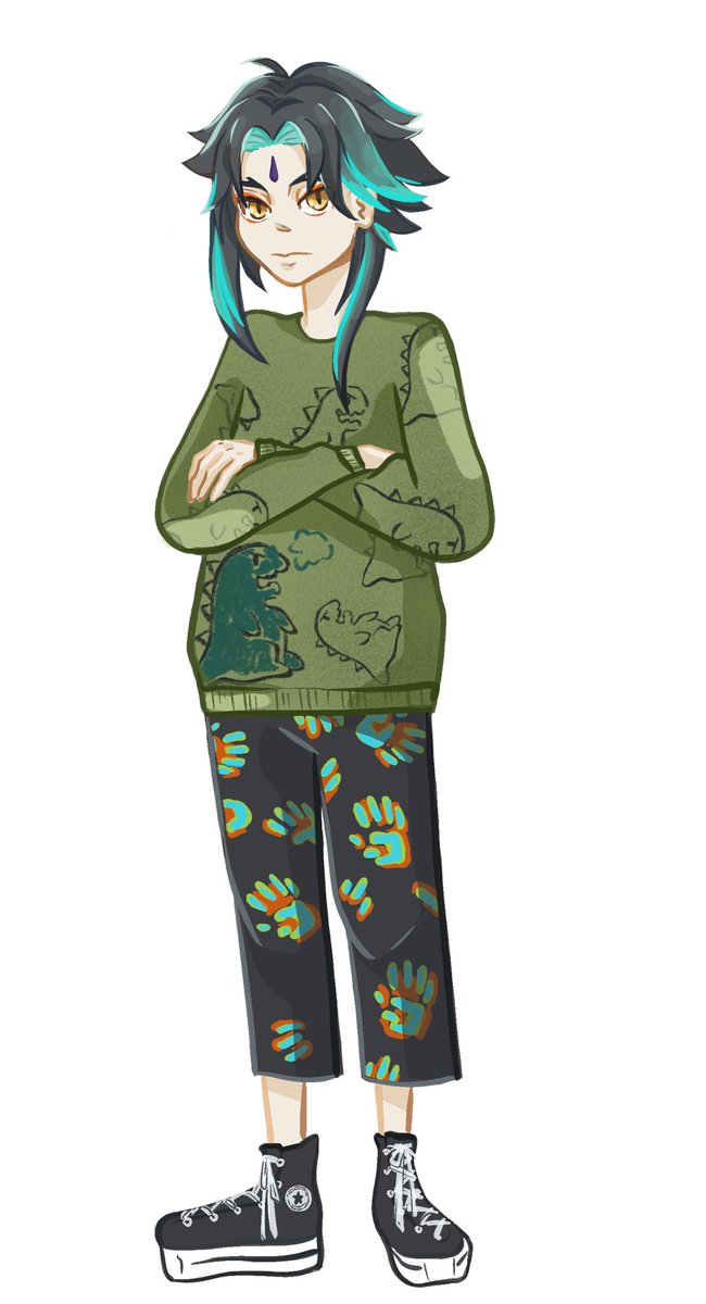 I finally started to draw outfit thing yaaaay!!
xiao+outfit 4 for @lustact ✨
#xiao #genshinimpactfanart #原神