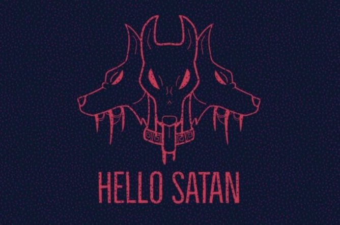 Alrightpunk's tweet photo. I’m within a hellhound’s whisker of finishing #HelloSatan! https://t.co/MaZZ2PHo4u