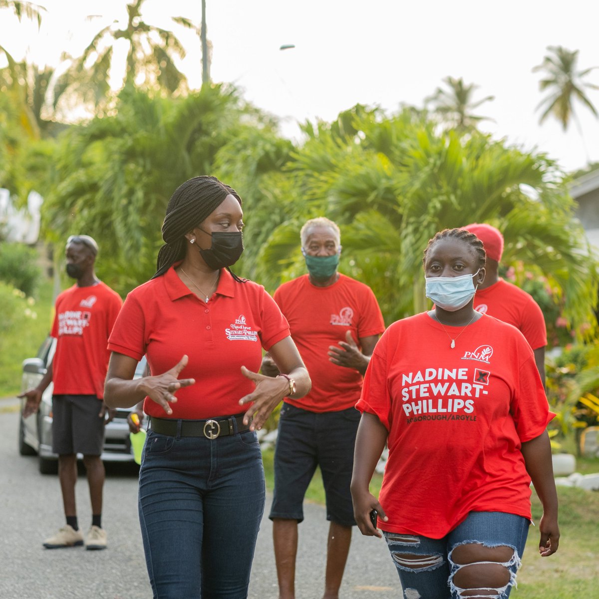 nadinestewartp's tweet photo. Yesterday, I was able to spend some quality time with the residents of Louis d’Or. I am committed to representing my constituents to the best of my ability. 
We're in this together! 👊🏽

#PuttingCommunityFirst
#LouisdOr
#NadineStewartPhillips
#VotePNM
#ProtectYourFuture
#Dec6 https://t.co/Br7B5Og8dY