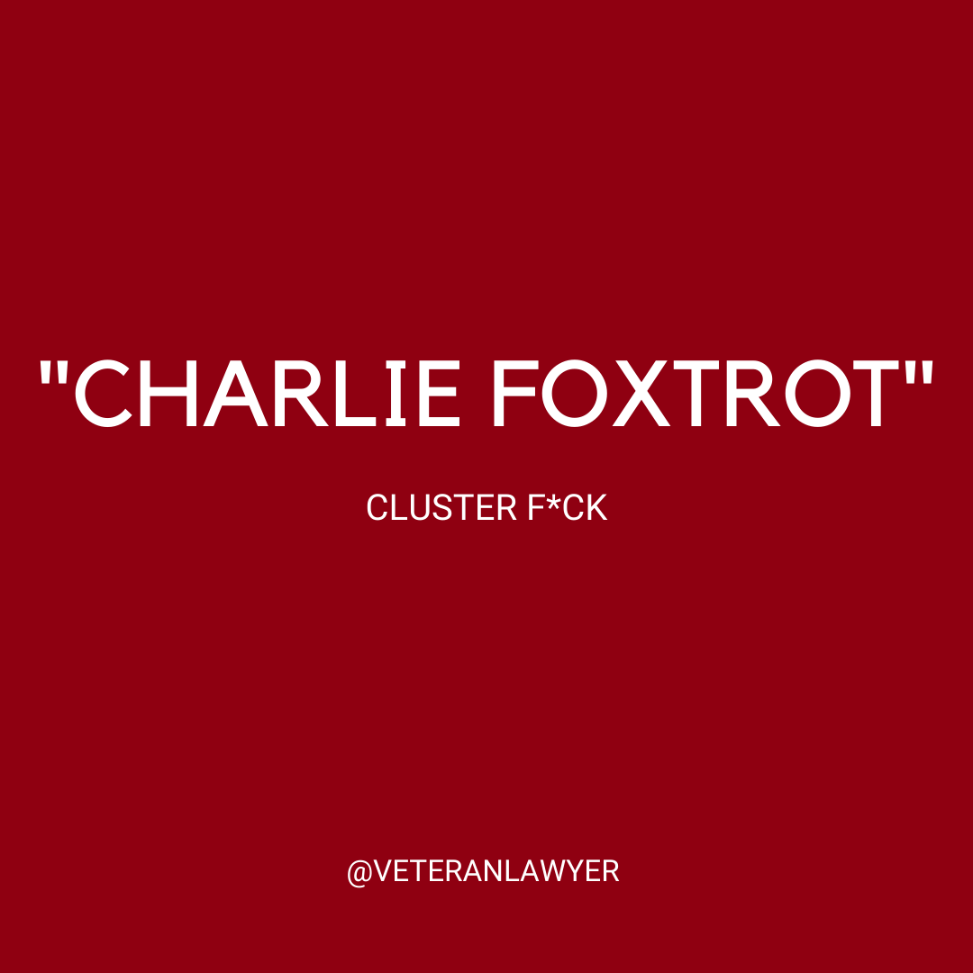 veteranlawyer's tweet photo. One thing you learn in the military is..
.
There's a lot of CREATIVE ways to swear with the phonetic alphabet 🤣

#armystuff #warriorlifestyle #retiredmilitary #femaleofficer #disabledvet #proudveteranwife #nasmcertified #usaa #armyfreshfitness #armynurse https://t.co/sFxp4dolR2
