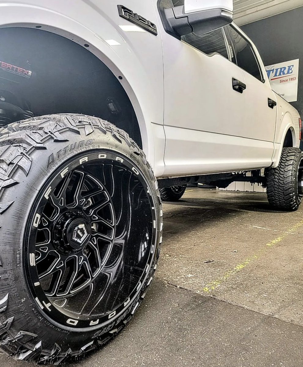 atturotires's tweet photo. There's nothing these bad boys can't handle. 💪📸: @f150_twinturbo #GoYourOwnWay #atturotire #atturotires #trailblademts #tires #atturo https://t.co/TiVPctfNOx