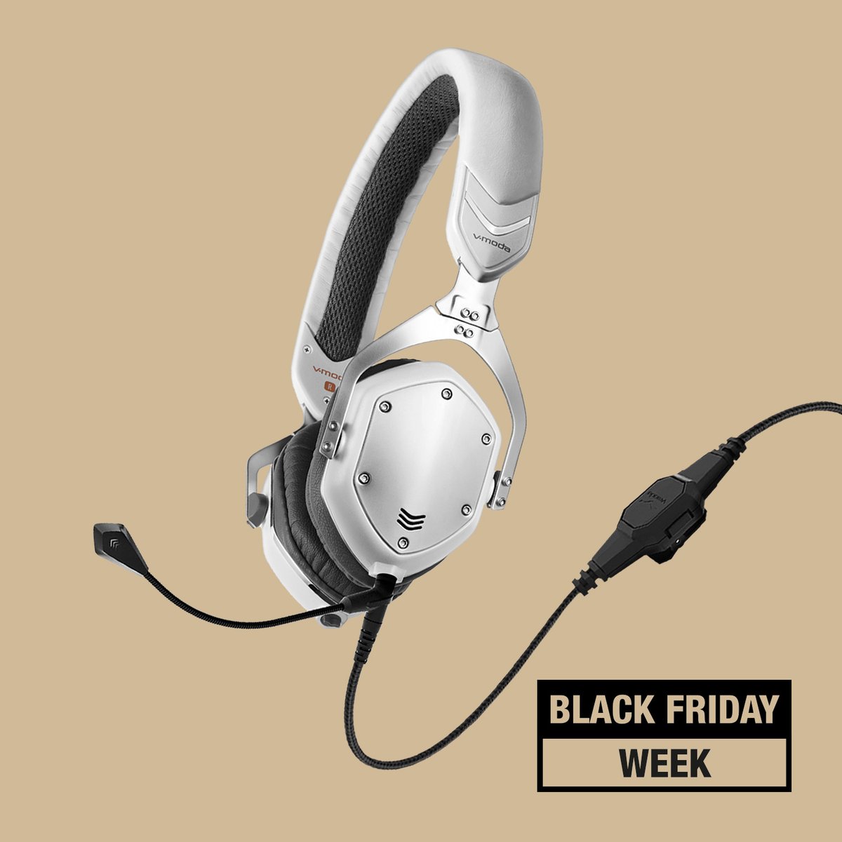 Name a better duo, we'll wait 🎧🎤 Our XS + BoomPro Bundle in White Silver is the pint-sized audio offer you're not going to miss out on, now for only $99.99 😉 Gets yours now: v-moda.com/xs