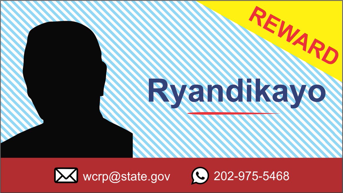 GCJRewards's tweet photo. The genocide in Rwanda occurred 27 years ago, and some of those responsible are still at large. Submit a tip that leads to arrest and get paid. #rewardforinformation #reward #1994genocide #Rwanda #Ryandikayo https://t.co/lhLxhIvogi