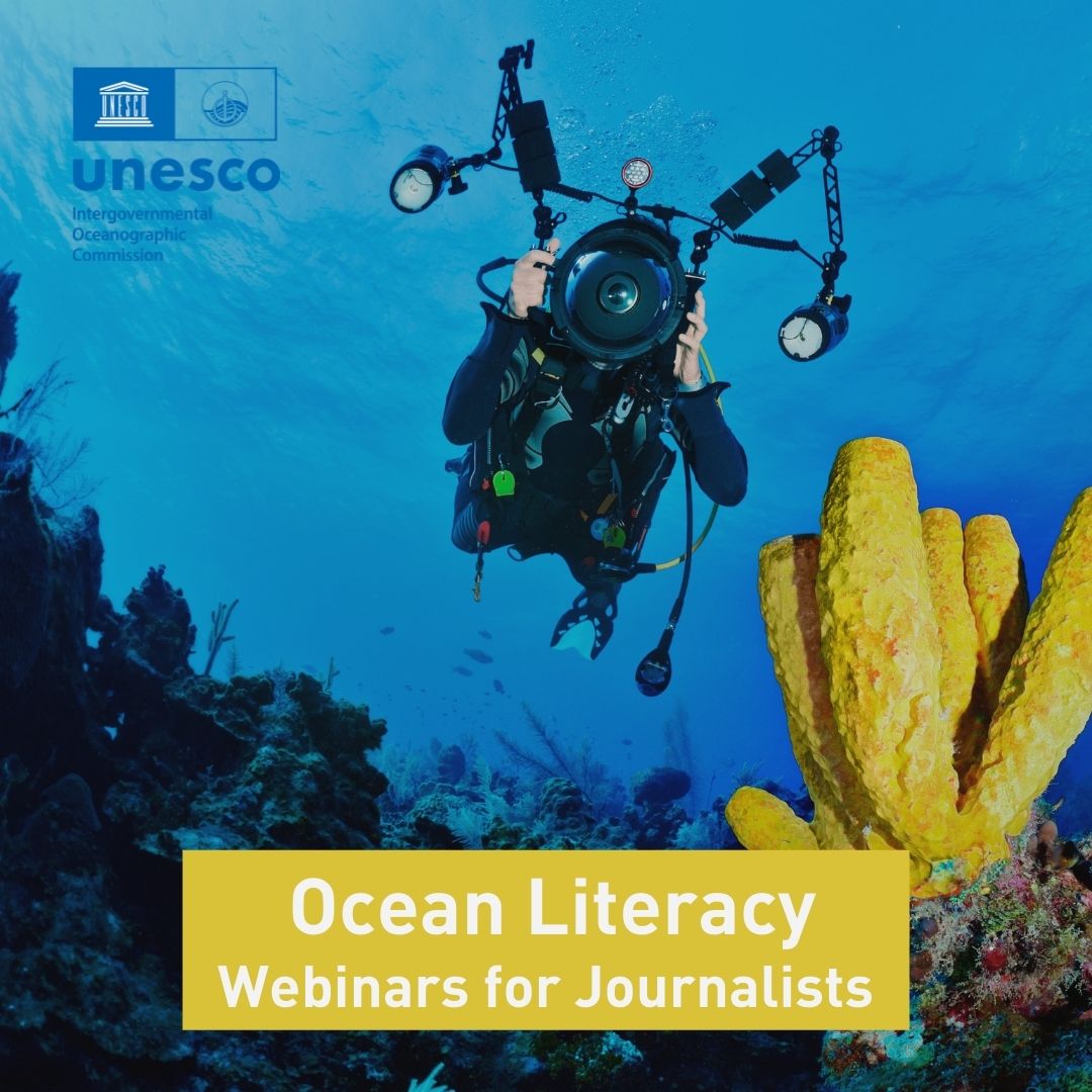 IocUnesco's tweet photo. ✋Join the Ocean Literacy Webinar series tomorrow: Perceived risks, real risks: a narrative approach Journalistic method&amp;guidelines for risk storytelling in local news reporting. Speaker: Giancarlo Sturloni 🗓 Monday, 29th November 2021 🕗 18-19 (UTC+1) 👉 https://t.co/YQohNXdIRy https://t.co/hFAd6RCagv