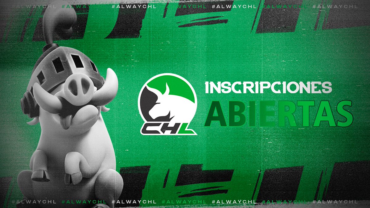 ⭐ Abrimos Inscripciones ⭐

🏆 | #CHL9 
🛡 | 64 Equipos 
💰 | Premio 25 usd 

📃 | Requisitos  discord.gg/pGpdS49erG 

#AlwayCHL