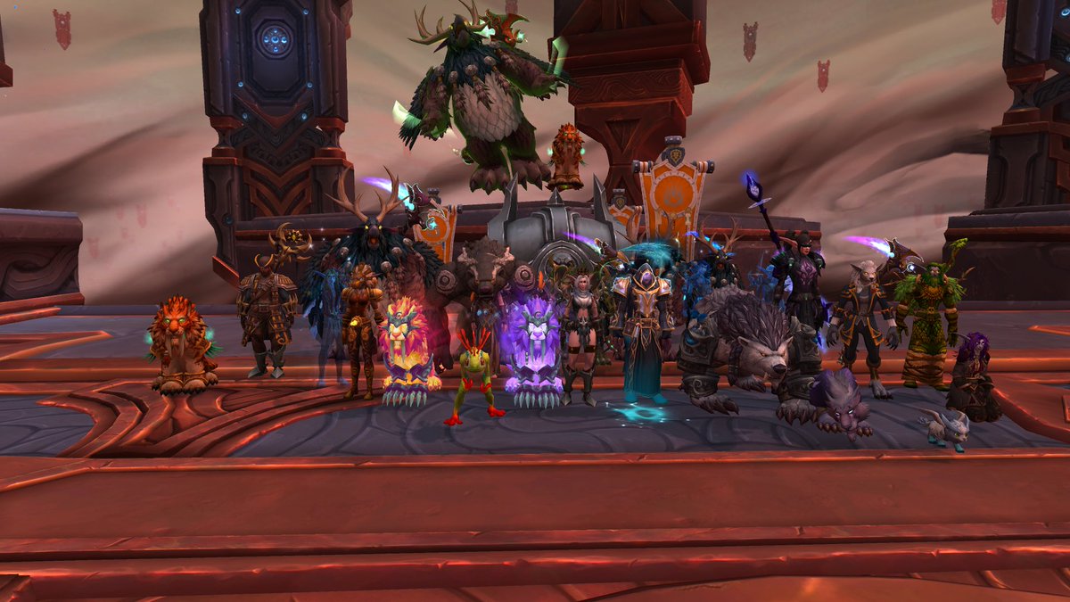 CultofElune's tweet photo. WE DID IT!! On Friday night the COE all Druid raid achieved AOTC. We are beyond proud of each member who stuck it out night after night to get this kill! #alldruid #alldruidraid #druidsofinstagram #druidsofstormrage #cultofelune #nodruidleftbehind #aotc https://t.co/hh9CxOgse4