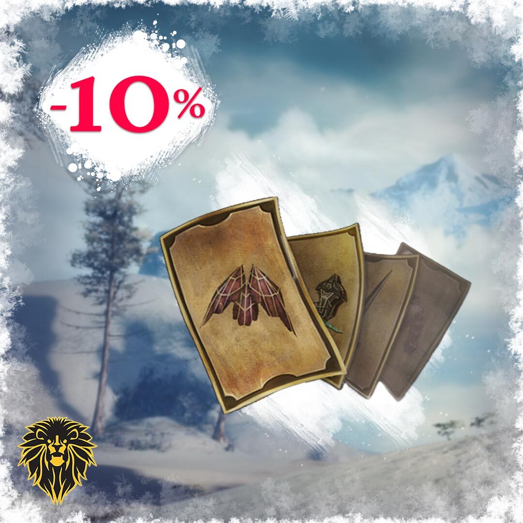 Add your favorite new look to your wardrobe from a cornucopia of choices! Black Lion weapon, outfit, and chair vouchers are available in the #GuildWars2 Gem Store for 24 hours only!