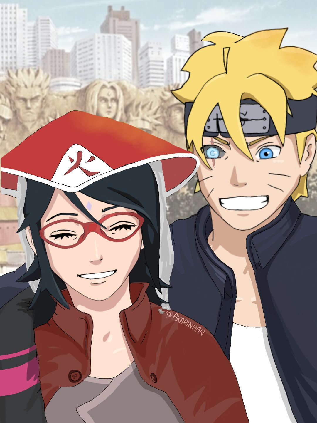 Isadora 🍌🐸 on X: O desenvolvimento da perspectiva do Boruto sobre o sonho de ser Hokage da Sarada durante a obra - a thread / X