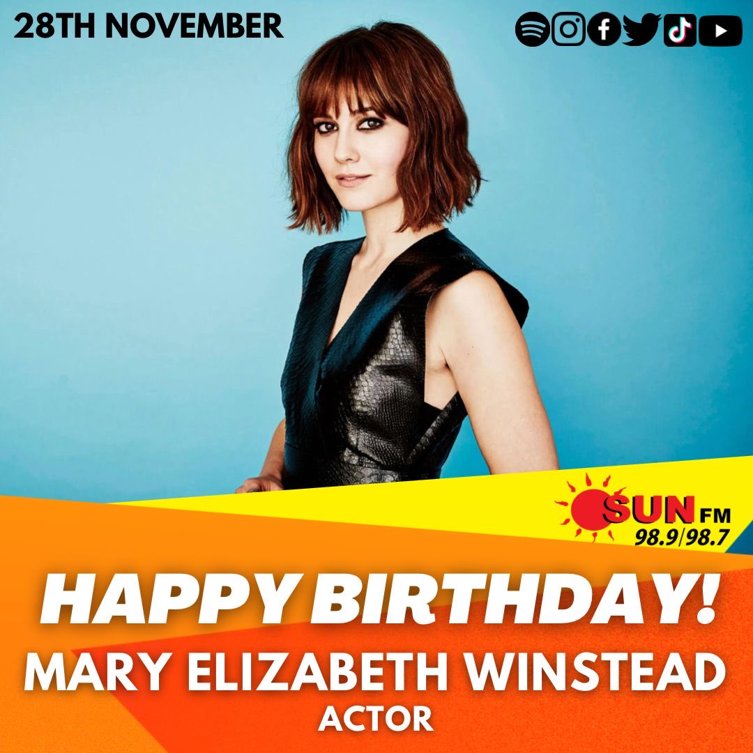 Happy Birthday to Mary Elizabeth Winstead      