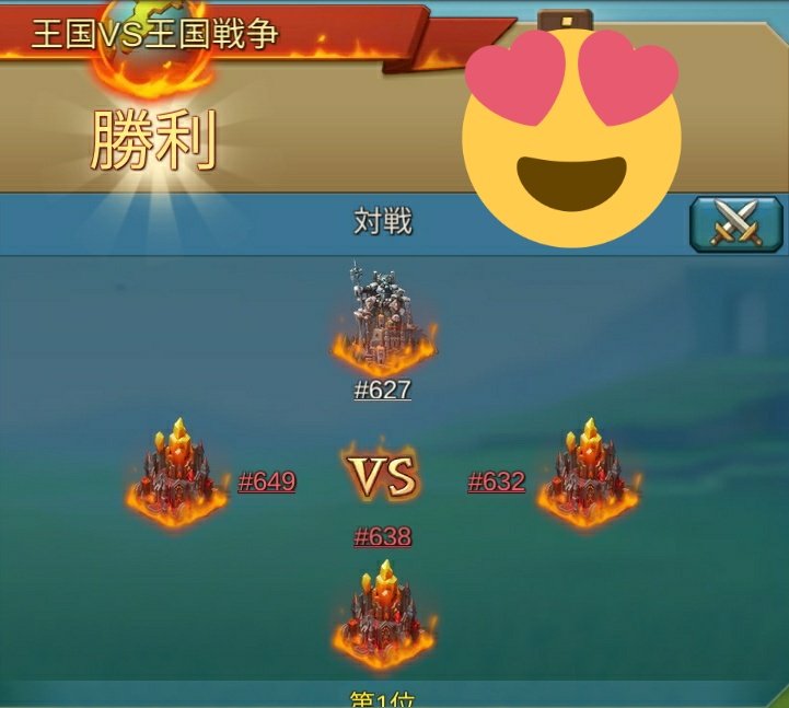 Gonzale72420626's tweet photo. 【ローモバ日記】今回のKVKでKXDは要塞コンプリート＆ギルド戦1位だった件www  KVKの2日前に決めたKVKを楽しむ為の移民w
その甲斐あって結果残すことができました！#KXD #ローモバ #KVK #この動画ギルマスが作ってますw #こだわりあり https://t.co/RrRizJA26Z