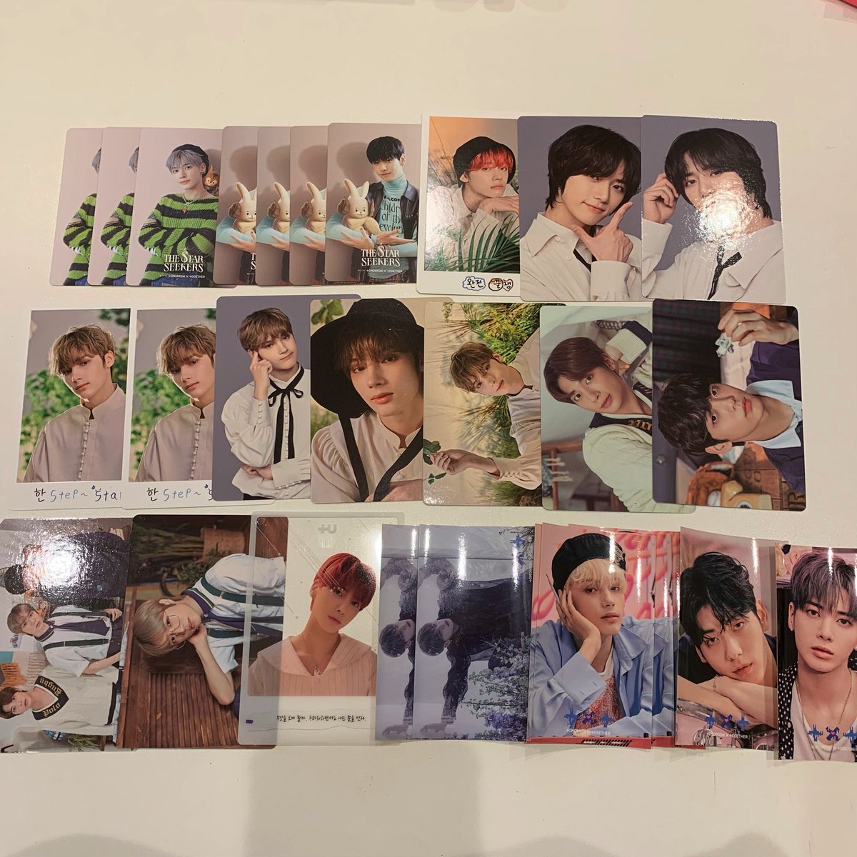 _____sbsb34's tweet photo. TXT 交換　トレカ

【譲】ヨンジュン　スビン　ボムギュ
　　　テヒョン　ヒュニンカイ

【求】スビン　テヒョン
　　　なんでも検討します！！

#TXT交換 #txt #TXTトレカ交換 https://t.co/hi82Y3VU55