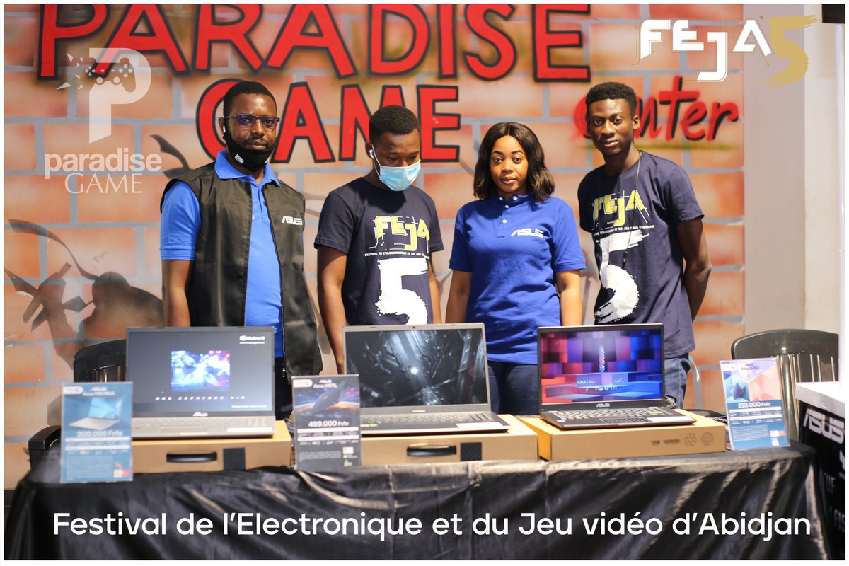 ParadiseGame_'s tweet photo. 📢 Le FEJA 5 c'est aussi l'occasion de bénéficier de privilèges comme nulle part ailleurs. Vous êtes gamers et/ou passionnés en informatique ? Venez tester gratuitement les dernières sorties d'ordinateurs les plus performants du partenaire ASUS.😉
#FEJA5 #eSport #ASUSCI https://t.co/vueBGD8PEA