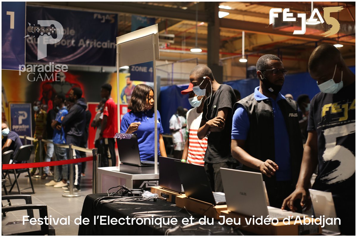 ParadiseGame_'s tweet photo. 📢 Le FEJA 5 c'est aussi l'occasion de bénéficier de privilèges comme nulle part ailleurs. Vous êtes gamers et/ou passionnés en informatique ? Venez tester gratuitement les dernières sorties d'ordinateurs les plus performants du partenaire ASUS.😉
#FEJA5 #eSport #ASUSCI https://t.co/vueBGD8PEA