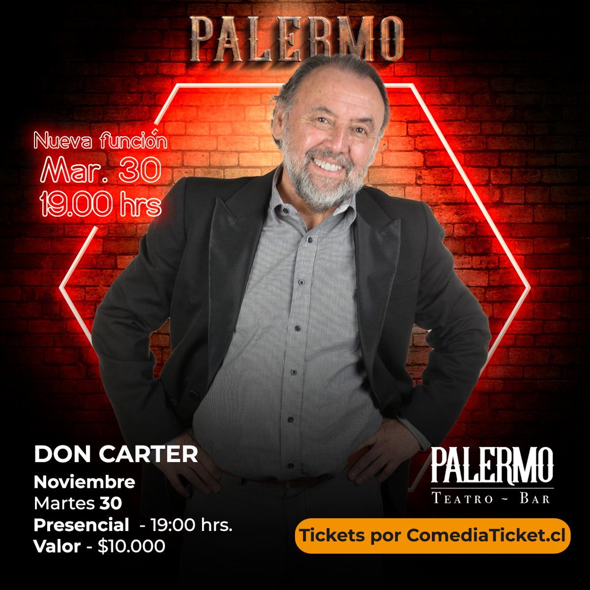 ESTE MARTES SIN CENSURA EN PALERMO TEARO BAR.. ¡NOS VEMOS!