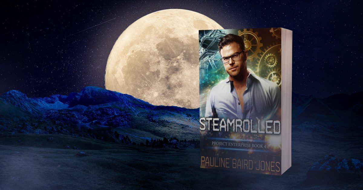 paulinebjones's tweet photo. “The plot is complicated and out of this world…” Steamrolled: Project Enterprise 4 - Pauline Baird Jones - Perilously Fun Fiction https://t.co/7DL5m3B7kX #romance #steampunk #spaceopera #RomanticSF #blushfreebooks #blushfreeSFR https://t.co/gKOc3huRQ5