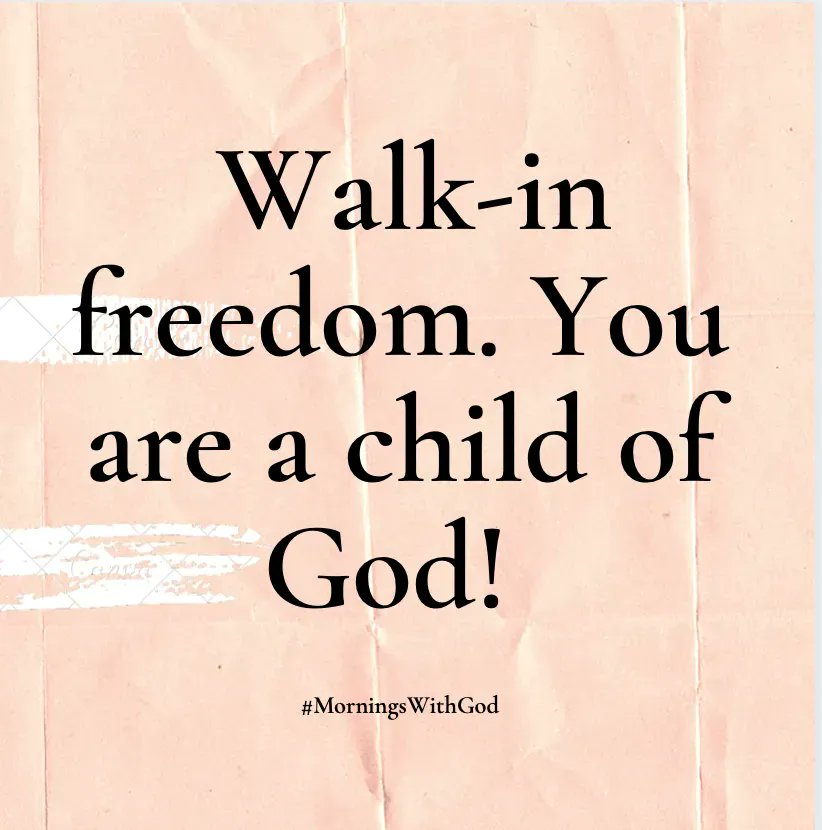 We declare that we are a new creation in Christ Jesus. All old things are just that.. OLD! We shall no longer walk in bondage because Christ paid it all.  
Reply: “This is my portion!” (2 Corinthians 5:17) #MWG #BusinessPrayers #PrayerWorks #MorningPrayer #Prayers #PrayerJournal
