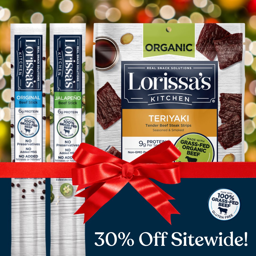 Keep the savings rolling with all your favorites for 30% off today and tomorrow! 

Click to shop &amp; save at lorissaskitchen.com/shop