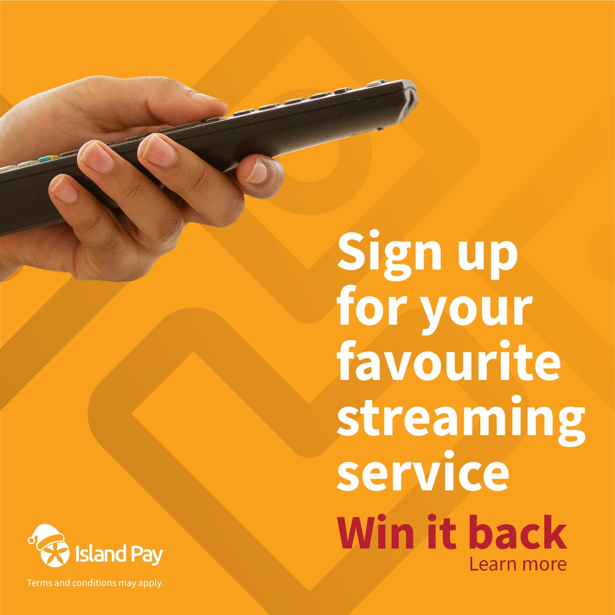 IslandPay's tweet photo. Now you have anothe reason 2 Netflix &amp; Chill. Use your reloadable prepaid Mastercard from Island Pay for all your subscriptions and win back the spend. Contest runs from November 15th to December 15th.

Learn more @ https://t.co/UDukYoorCp

#WinItBack #netflixandchill #bahamas https://t.co/9p42h7sl6f