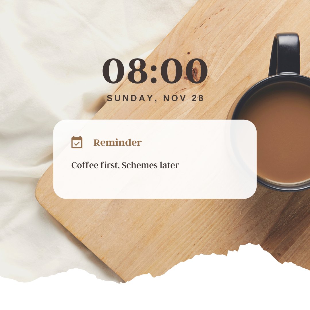 BabyStyleCa's tweet photo. Moms, coffee first, schemes later...
Sunday is your best day. You know you had an amazing week. Take time, to recover and think how you gonna kill the next one

#sunday #SundayFunday #sundayvibes #sundays #SundayMorning #sundaymood #sundaycoffee #sundaymotivation https://t.co/G6EJkA7eiz
