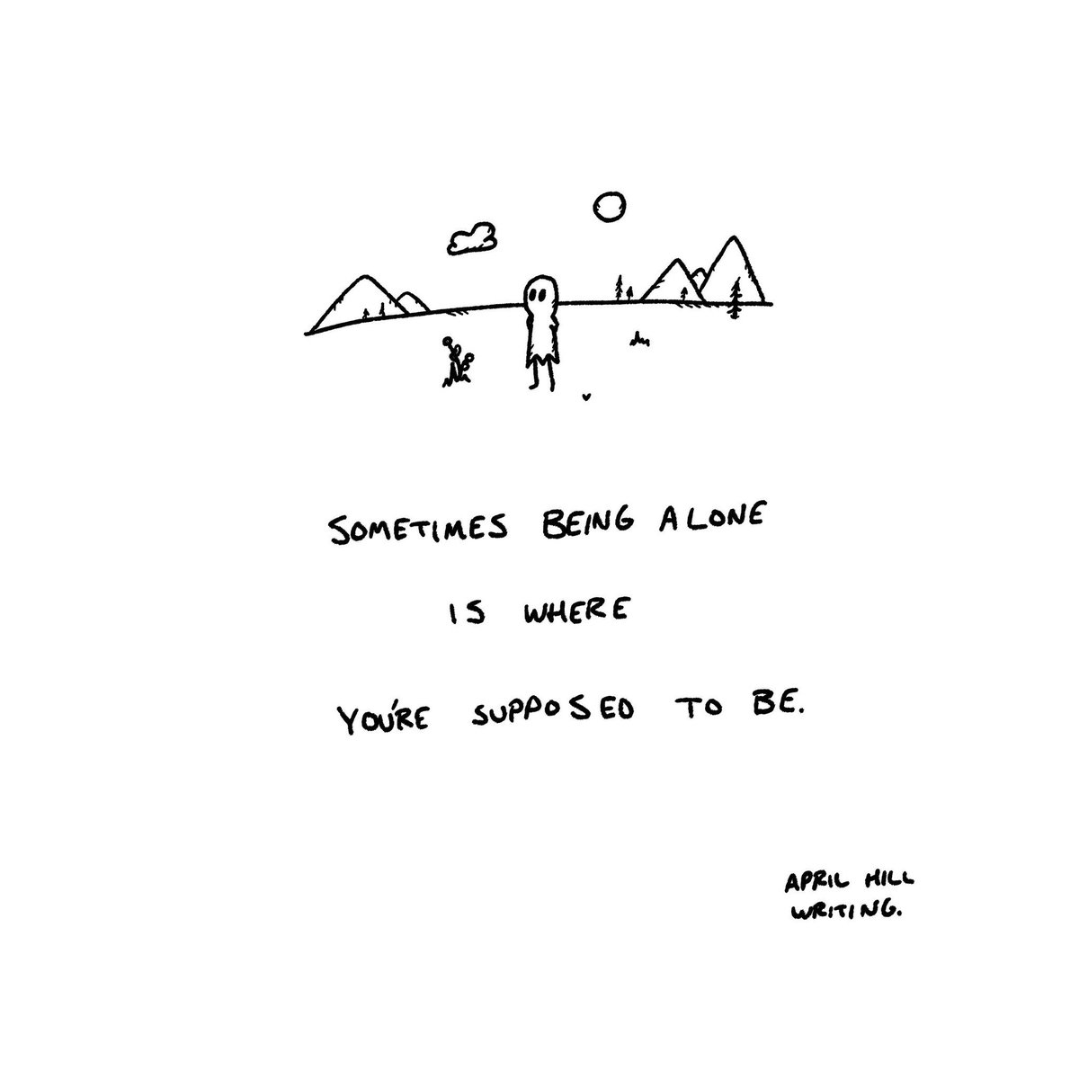 Poem Heaven (@poemheaven) on Twitter photo being alone can be so peaceful. being alone can be so peaceful.