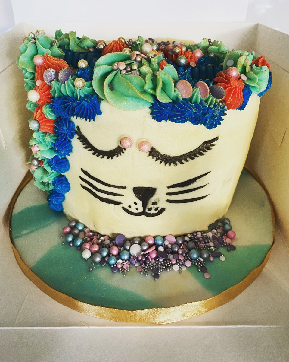 We love cats at Belles’. Especially when they come like this! 😻

#celebrationcakes #lancashire #homemade