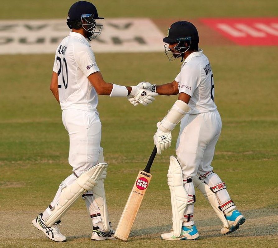Wriddhipops's tweet photo. Success is not in what you have, but who you are. Glad to contribute to the Team’s cause. 

@BCCI 

#IndVsNZ #TeamIndia #India https://t.co/J1XydEyFng