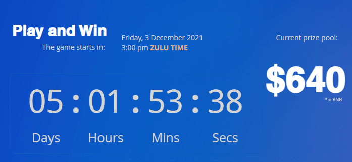 5 days until the start of the game.
🔥 $640 already in the pot🔥
Join and Win🍢🏆💰