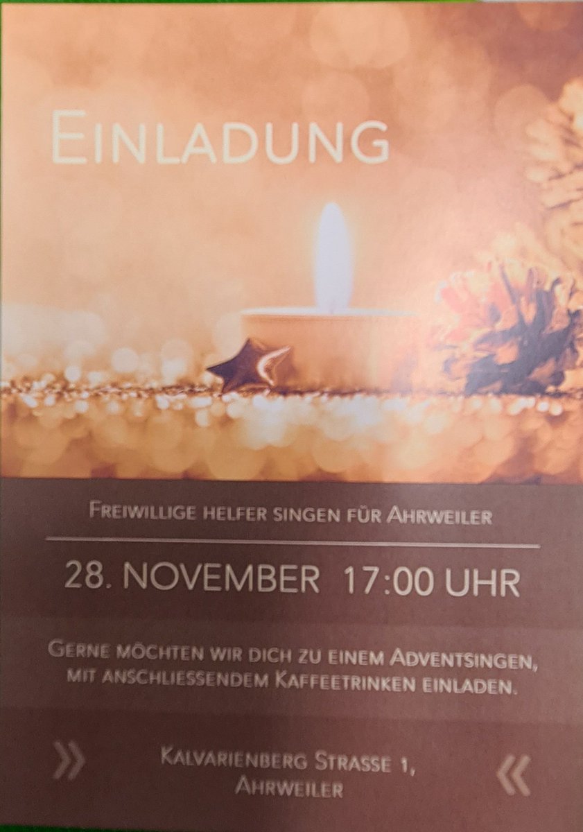 DieAhrche's tweet photo. Heute 17.00 Uhr Mitsingaktion mit Chor und Orchester für Betroffene und Helfer. Im Veranstaltungszelt gilt 2G. Bitte etwas Zeit mitbringen, da eine Einlasskontrolle stattfindet. Aufgrund der Maßnahmen, ist die Teilnehmerzahl begrenzt. #ahrweiler #hope #freudeschenken https://t.co/IEBMRywLUa