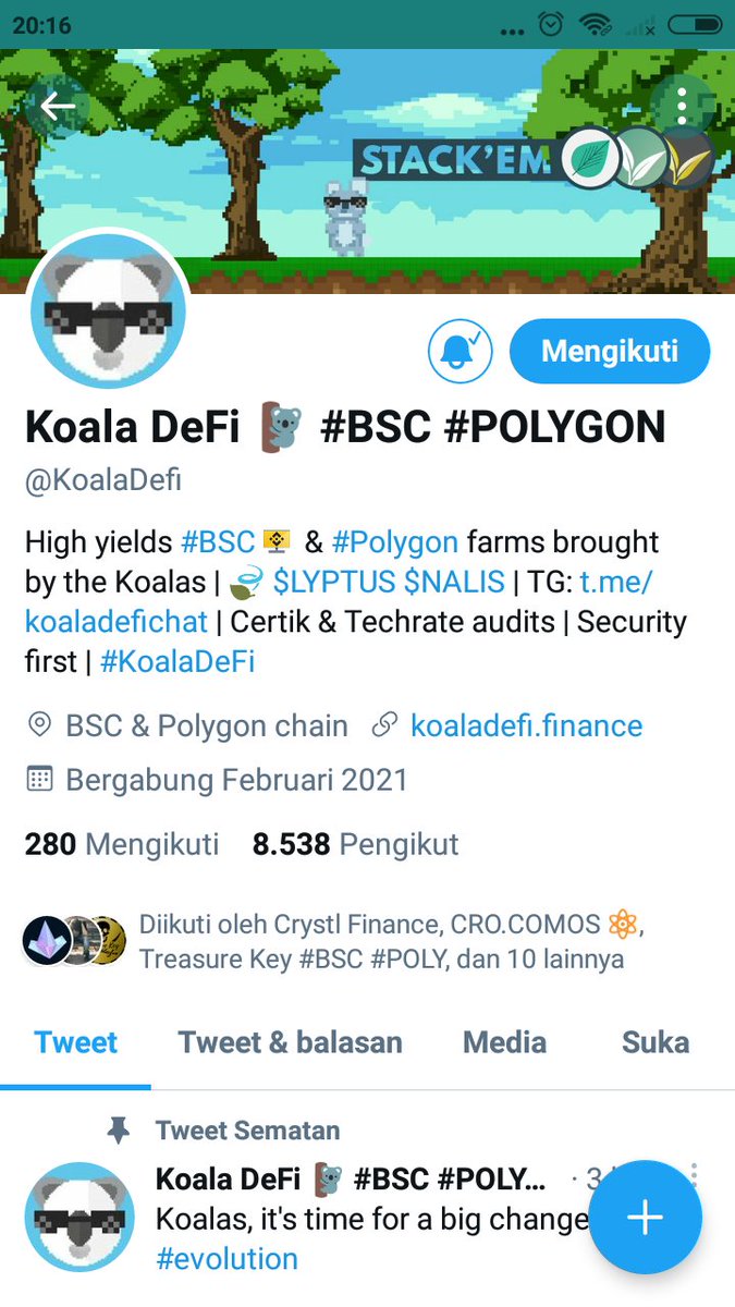 congrats_win's tweet photo. @KoaKoa_La @KoalaDefi @KoalaDefiNFT Thanks for your generosity sir, I really hope I will be lucky enough to win this. come n try your luck too guys
@AldaHeryani
@hokipisan88 @ija
$Lyptus
#BinanceSmartChain #Binance #KoalaDefi #NFT #launchpad https://t.co/L0hwtZKlZG