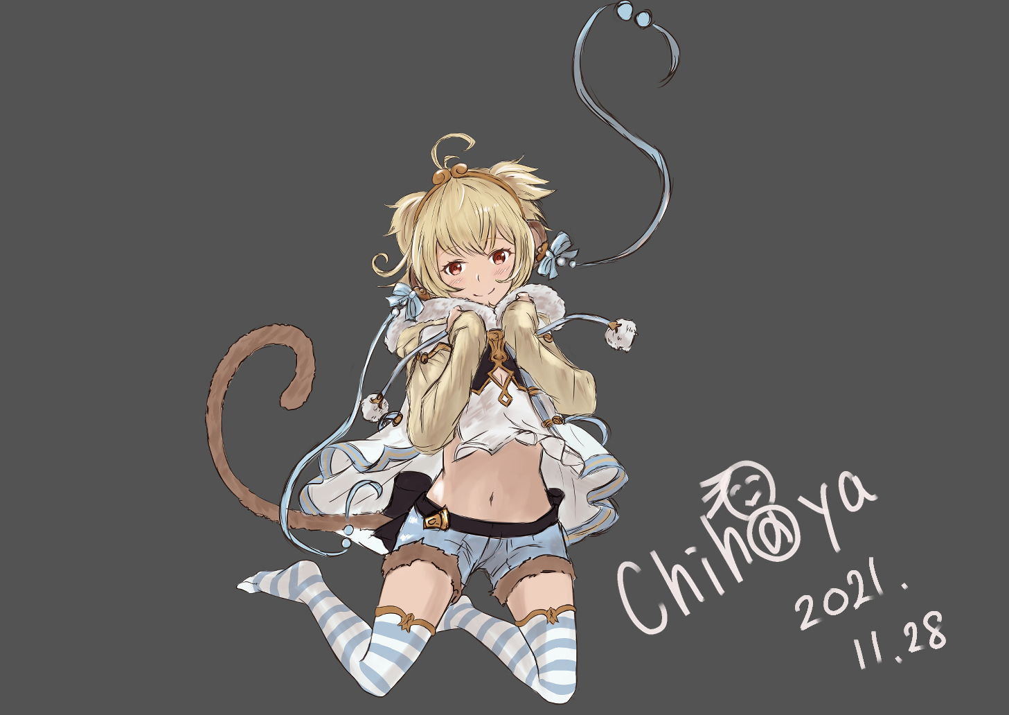 Chih@ya on X: アンチラ(スキンVer) 模写 模写投稿 今回はキャラポーズを意識して模写しました。  次は線画をメインにタッチを変えていきたいです！ そろそろクリスマス！楽しんで描きます！ #グランブルーファンタジー #グラブル #アンチラ(グラブル)  #十二神将(グラブル ...