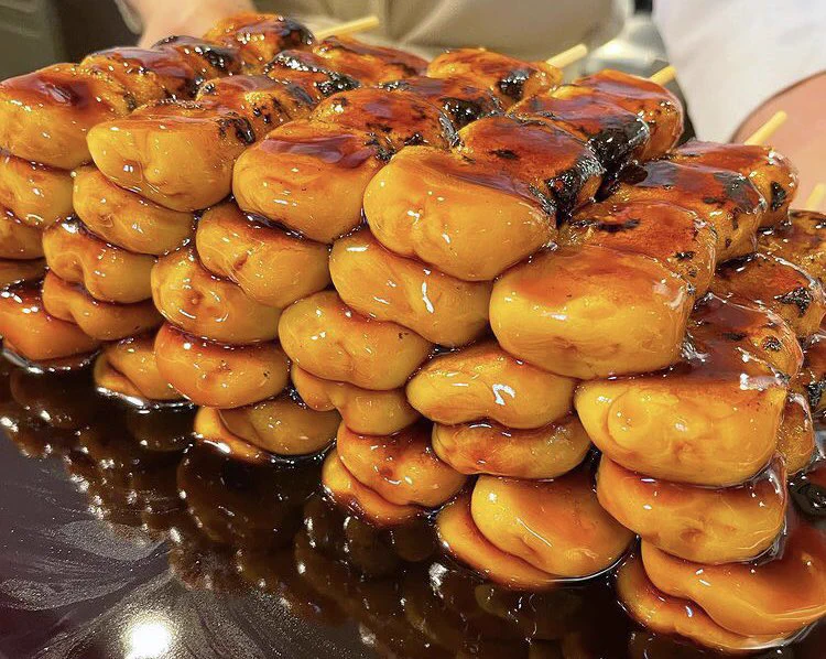 タレが絡み美味しそう！愛知県岡崎市「おとぎの蔵 豆の樹」のみたらし団子！